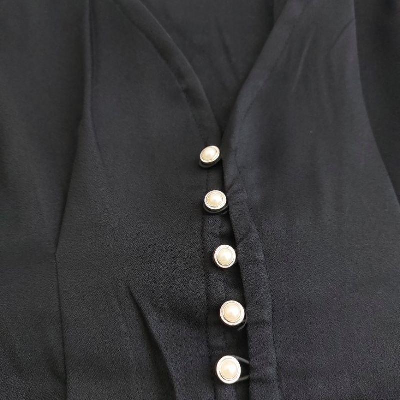 terbaru bora top / blouse wanita korea / atasan kantor wanita kasual / blouse elegan korea / blouse