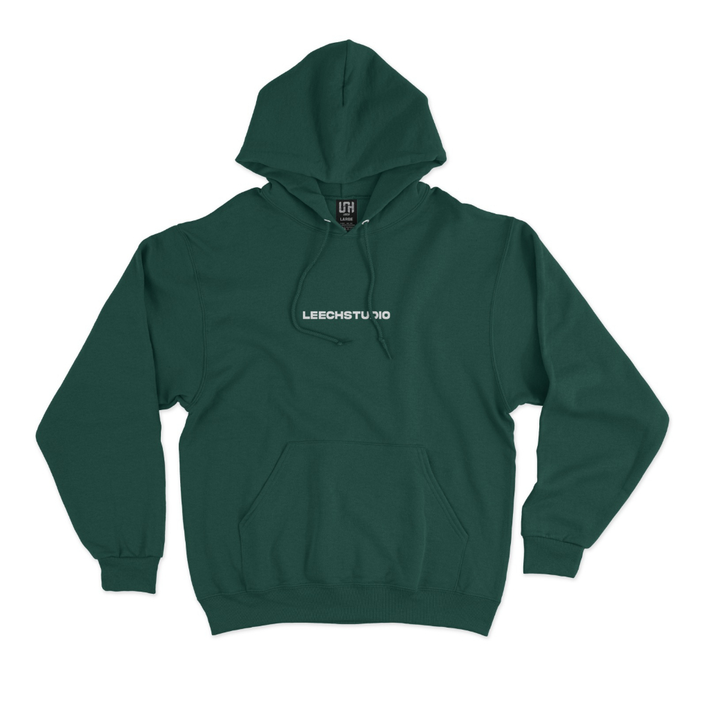 Leech.Co Hodie - Leech Studio Green | Sweater | Sweatshirt | Hodie Unisex | Hodie Basic