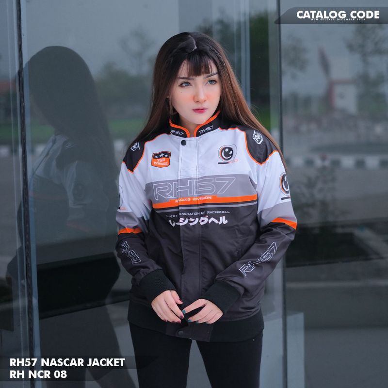 Jaket Nascar Racing Hell - 08 "Bahan Parasut" (Original)