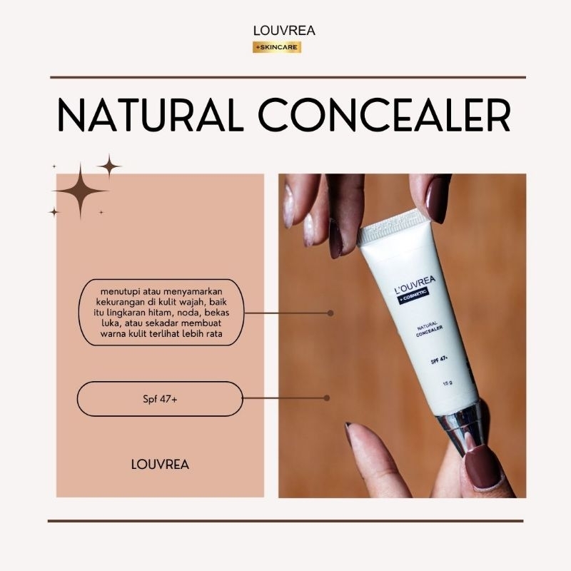 skincare Louvrea Concealer