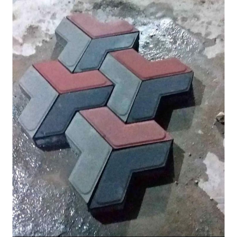 paving blok 3 D