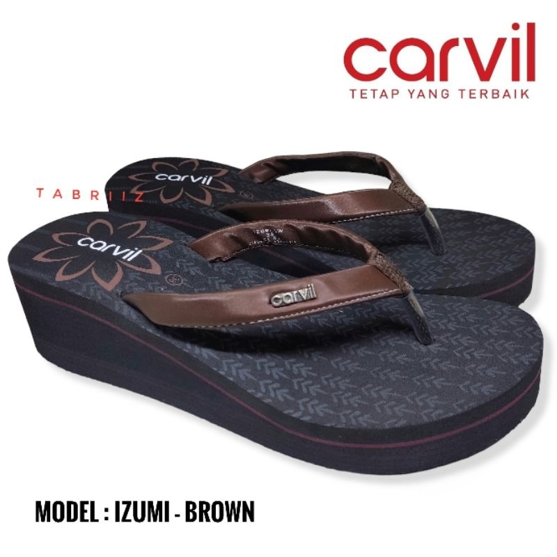 BARU Wedges wanita Carvil Sandal Wedges Wanita Berkualitas - Original