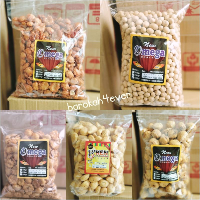 Aneka Camilan Snack KACANG SUS MELINJO Blinjo Kiloan (Free Kardus / Bubble)