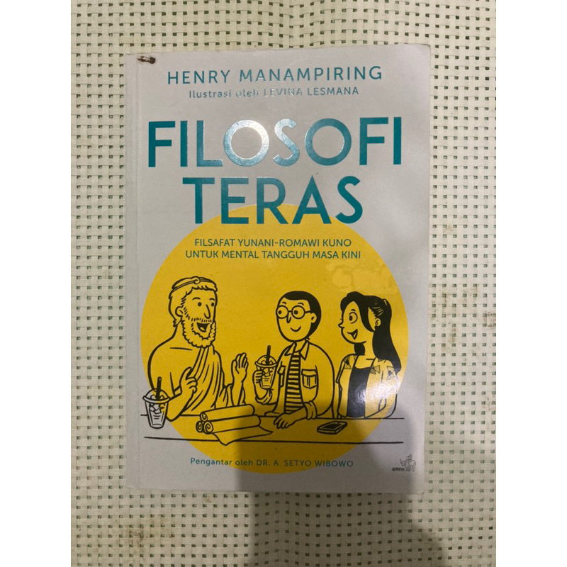 Preloved Second Kolpri Koleksi Pribadi Original Asli Buku Filosofi Teras Bestseller Henry Mananpirin