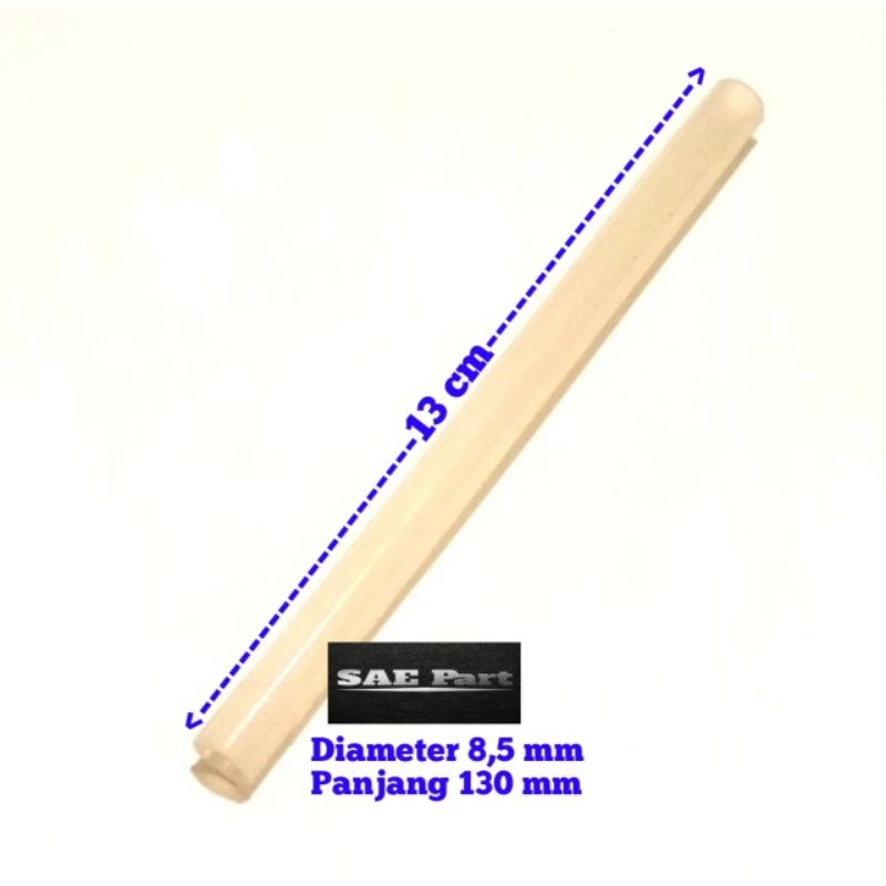 Selang Karet Dispenser LURUS Kecil Type A - Kran/Tank Tabung Pemanas