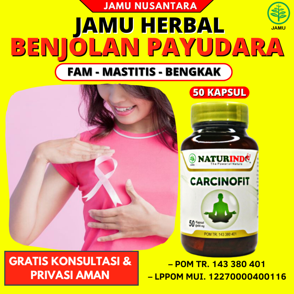 Obat Benjolan Payudara Nyeri Lipoma Tumor Kanker