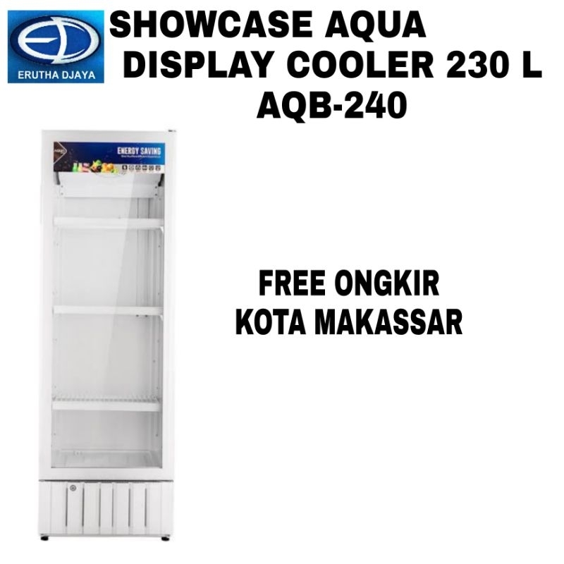 showcase aqua display cooler 230 l aqb240