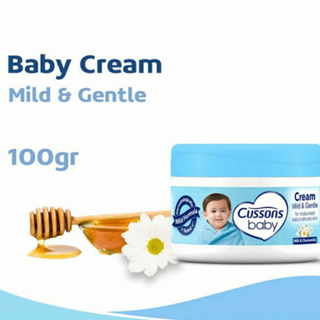 Cream Baby* Cussons Baby* Milk &amp; Chamomile* 50gr