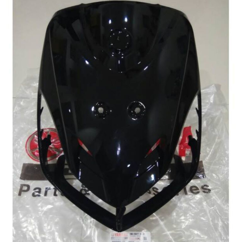 COVER BODY DEPAN / HIDUNG  MIO NEW SMILE  [ 28D-F8311-00-P1 ] [ 28D-F8311-00-P0 ] HITAM ORIGINAL YGP