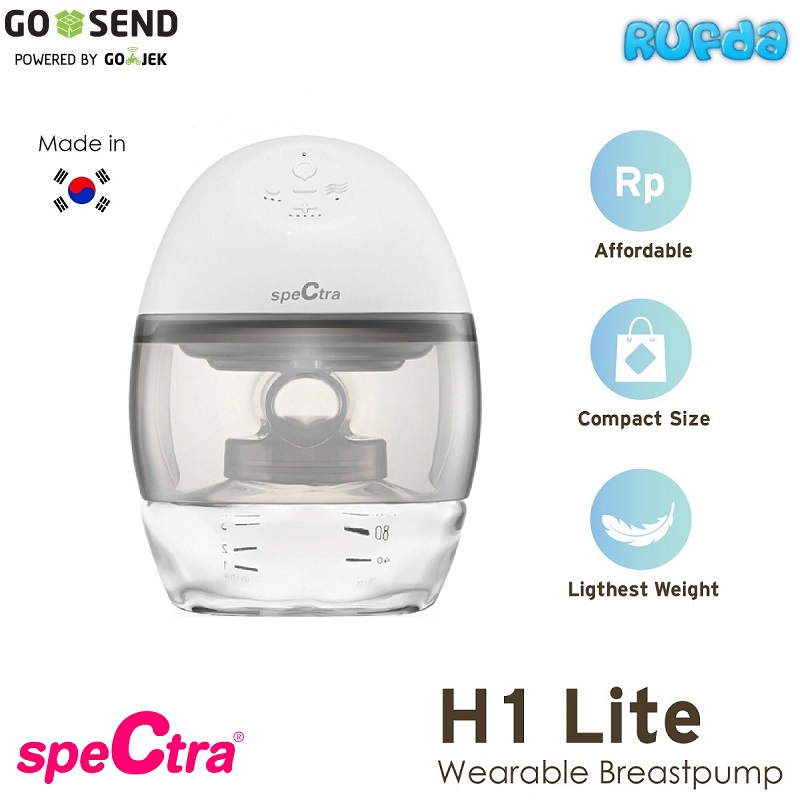 Spectra H1 Lite Pompa ASI Elektrik Wearable Electric Breastpump Handsfree