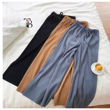TIARA PANTS RAJUT TEBAL (DIJAMIN TEBAL) / CELANA KULOT WANITA RAJUT