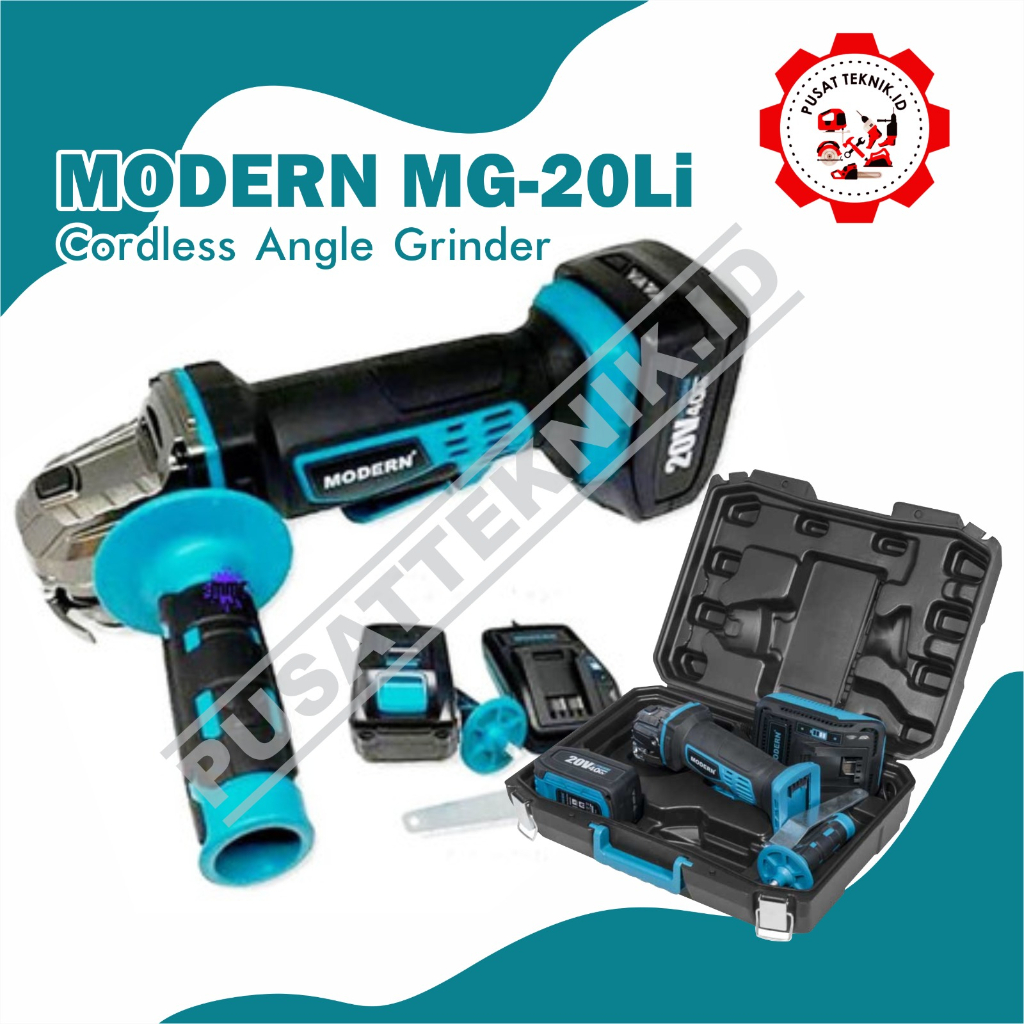 MODERN MG20Li GERINDA TANGAN BATERAI MODERN MG 20-Li CORDLESS GRINDER