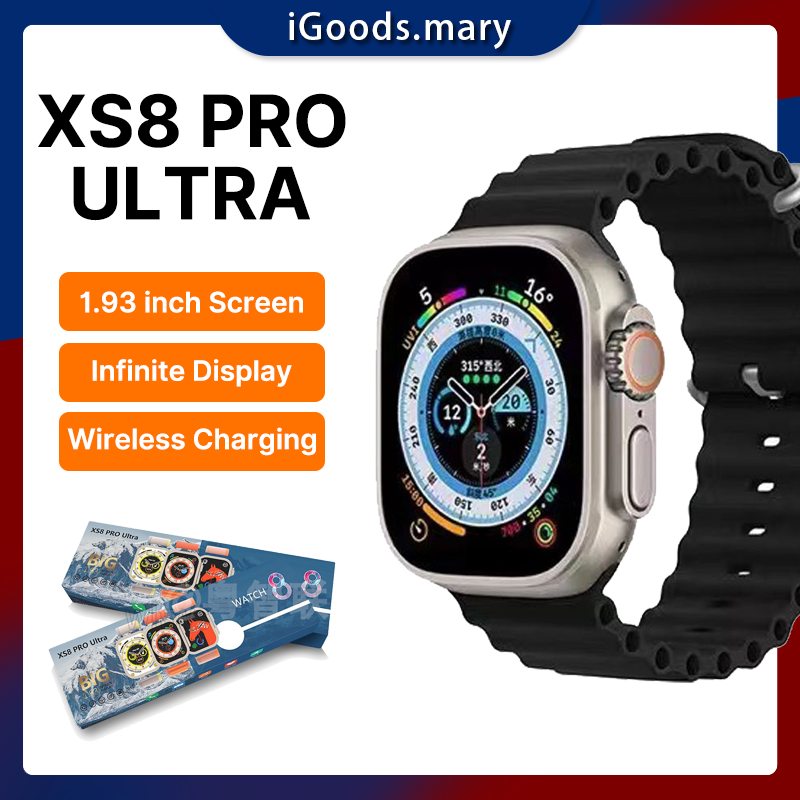 Jam Tangan Pintar XS8 Pro Ultra Smartwatch Series 8 Sports Bluetooth Call Fitness Health Monitoring Samrtband