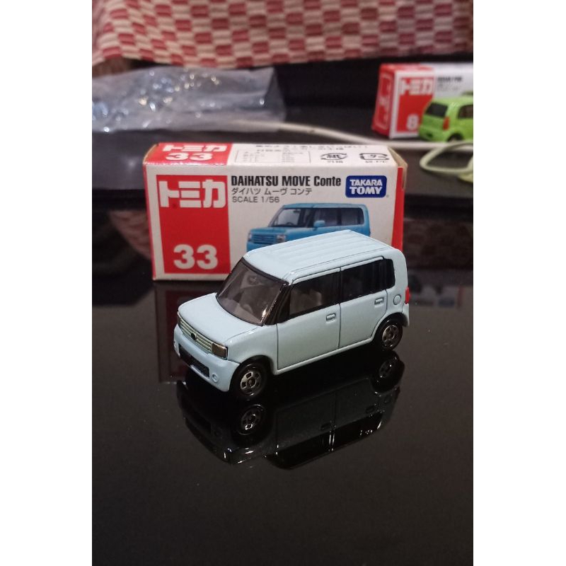 Tomica Reguler No 33 Daihatsu Move Conte Made in China 2009