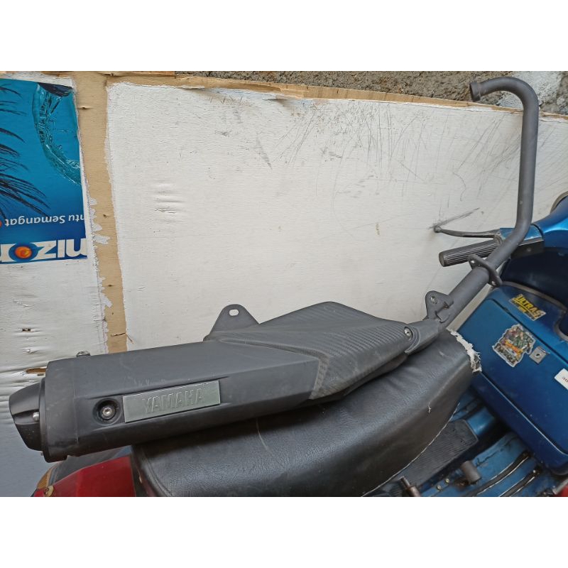 Knalpot yamaha xabre sabre r15 r 15 v2 original ori copotan standar fullsystem fullset tinggal pasan