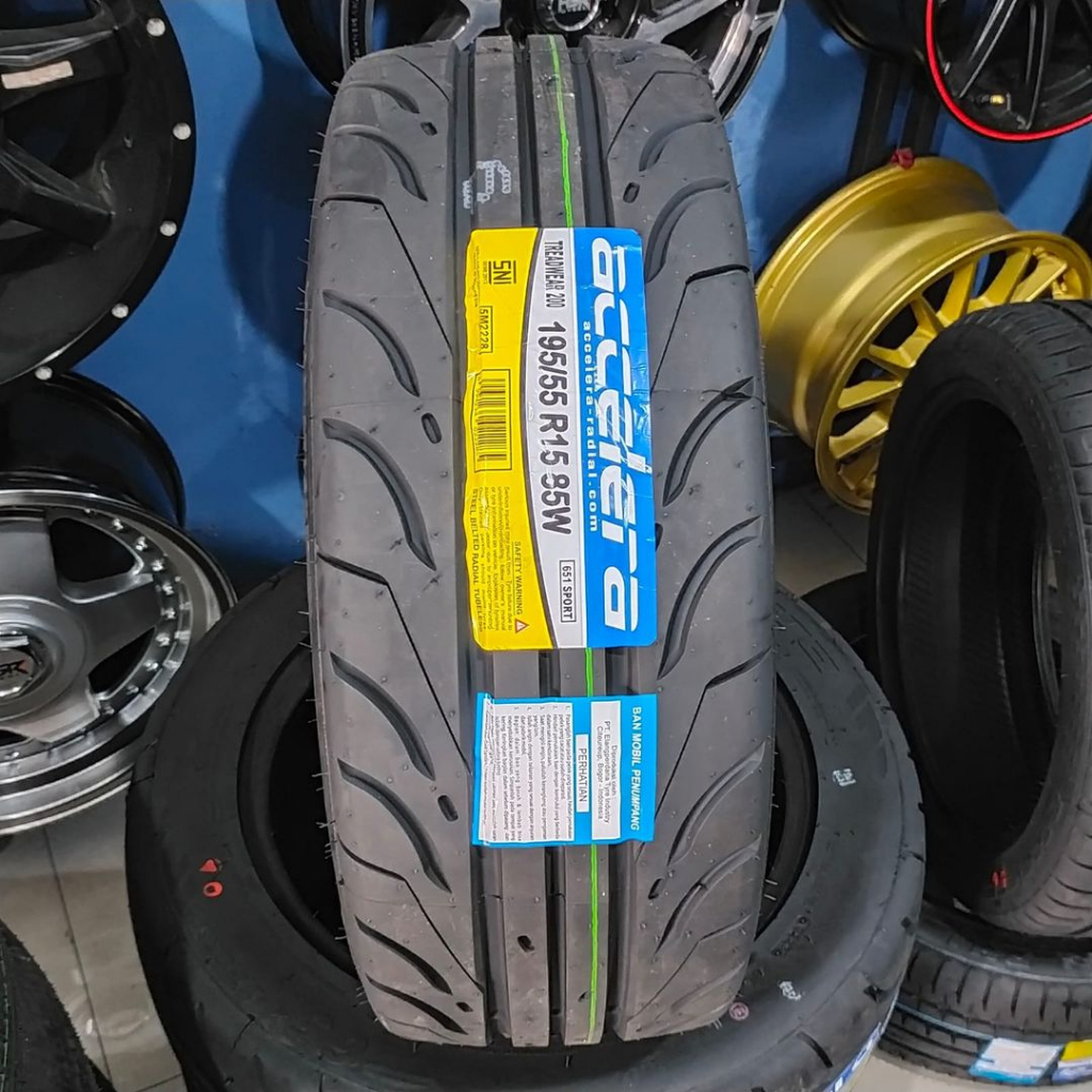Jual Ban Mobil semi slick 195/55 R15 ACCELERA 651 SPORT ban 195 55 r15 semislick