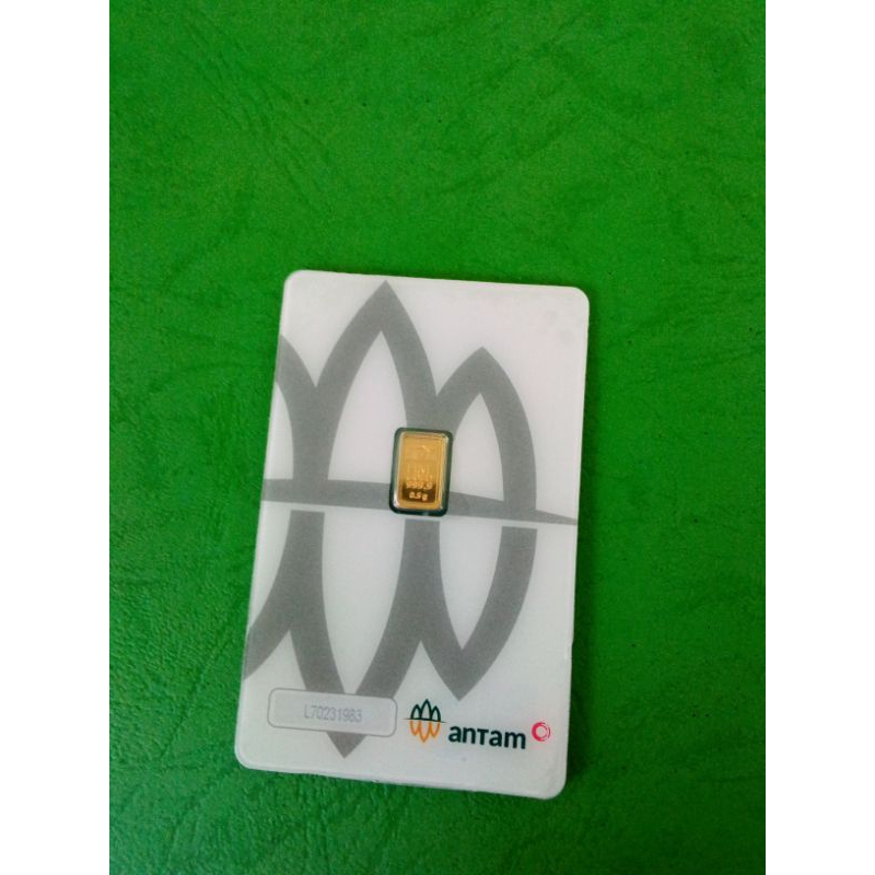 Emas antam 1 gram certieye 2021 redmark