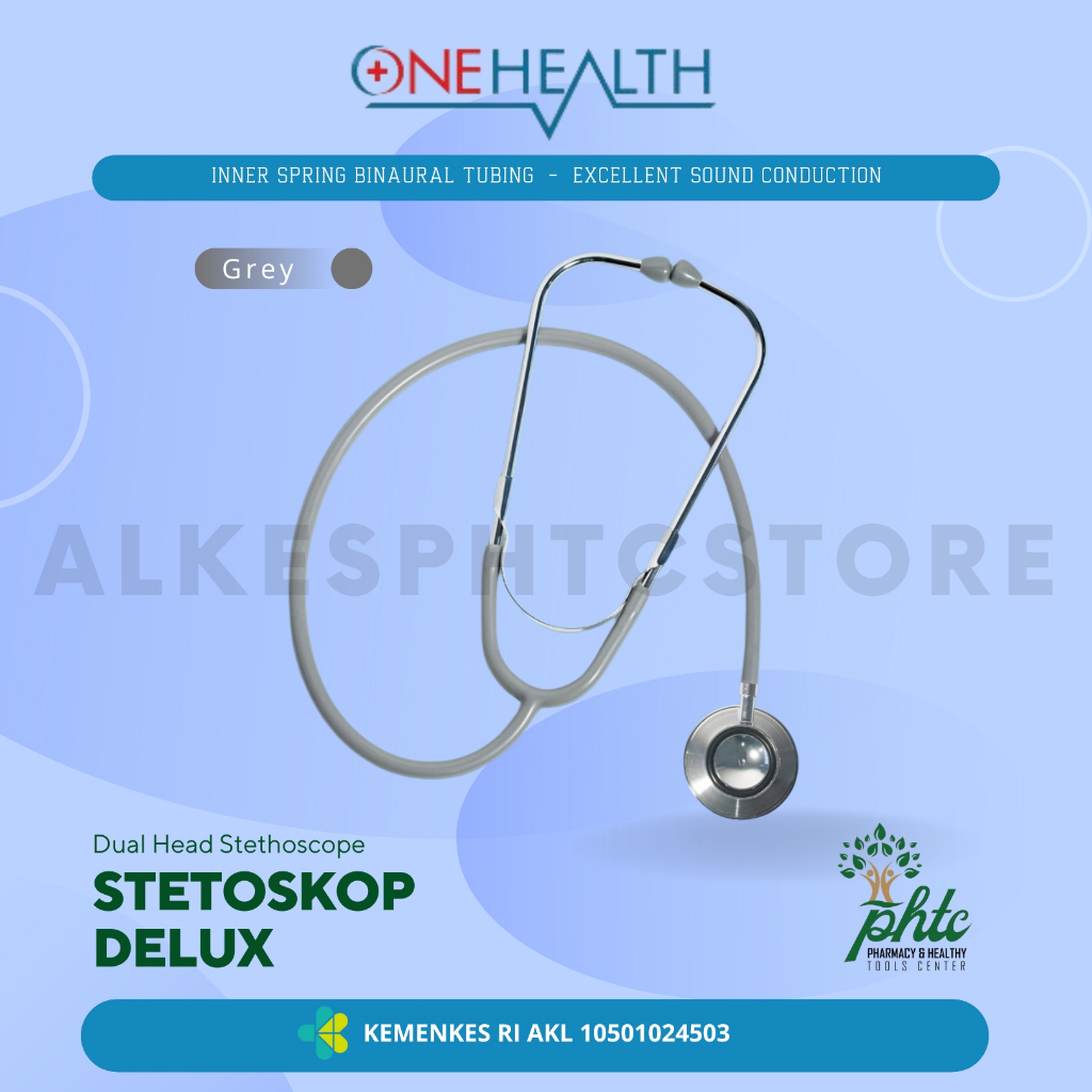 ONEHEALTH Delux Stethoscope l Stetoskop Delux