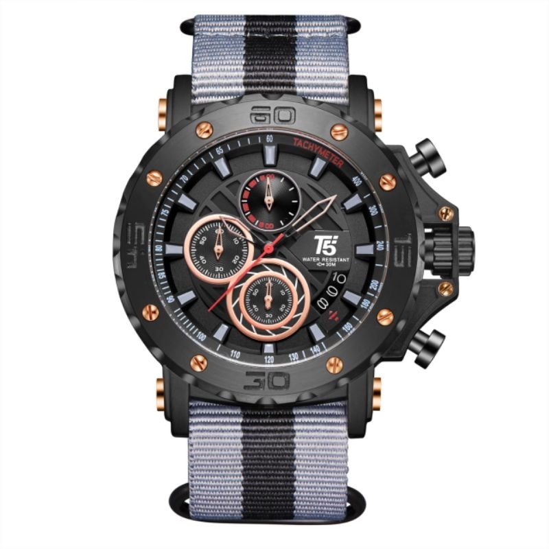 Jam tangan Pria T5 H3946G Original