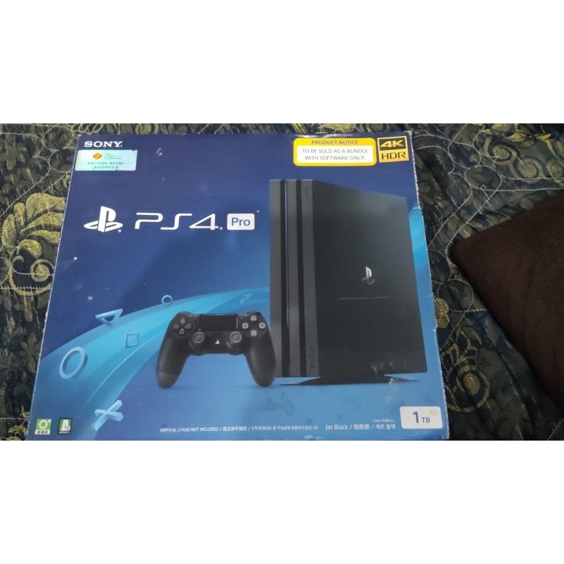 Ps4 Pro 1tb Cuh 7218b Original Second