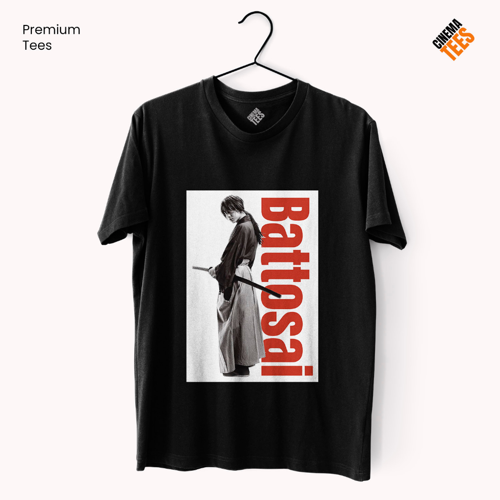 Kaos Samurai X - Rurouni Kenshin - Tshirt Film Unisex