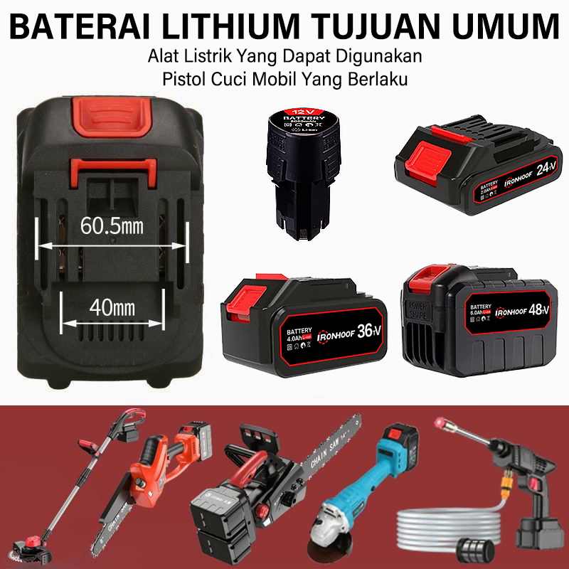 Rechargeable bor baterai wrench Baterai lithium-ion berkualitas baterai listrik tanpa kabel yang dapat diisi ulang