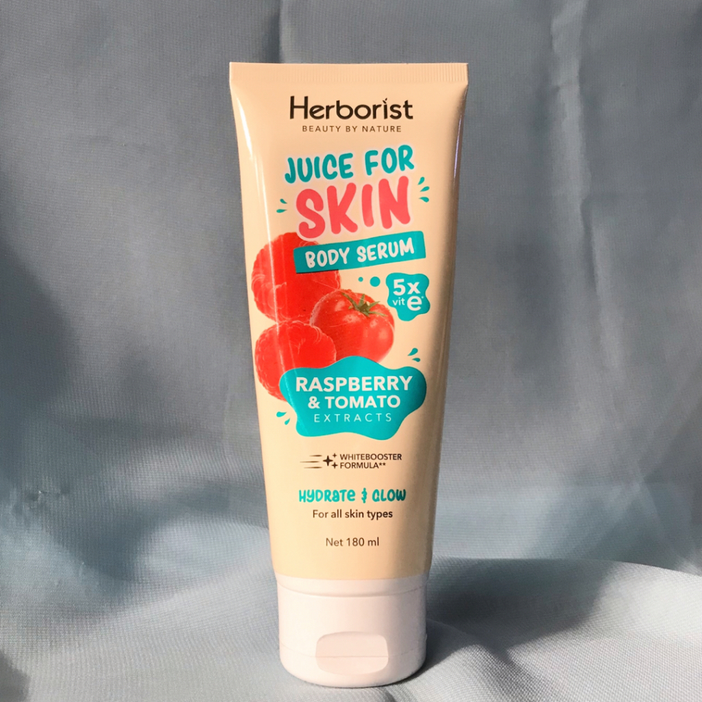 Herborist Body Serum Juice For Skin - 180ml-BODY SERUM Raspbery