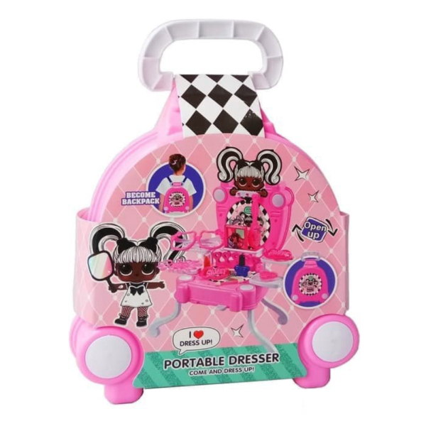 

Promo Mainan Makeup Portable Dresser LOL Backpack Diskon
