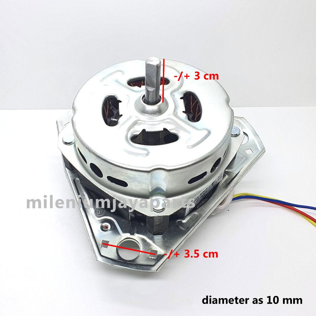 Dinamo Mesin Cuci Mini Portable ARASHI AWM 451A / Motor Pencuci 1 Tabung AWM 452A / Washing Machine 