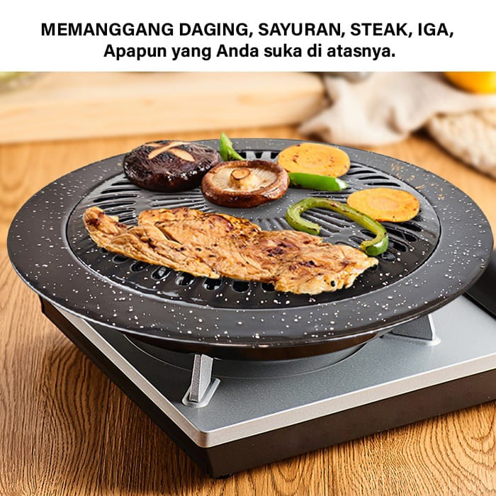 ULTRA GRILL SMOKE ALAT PANGGANG KOREA