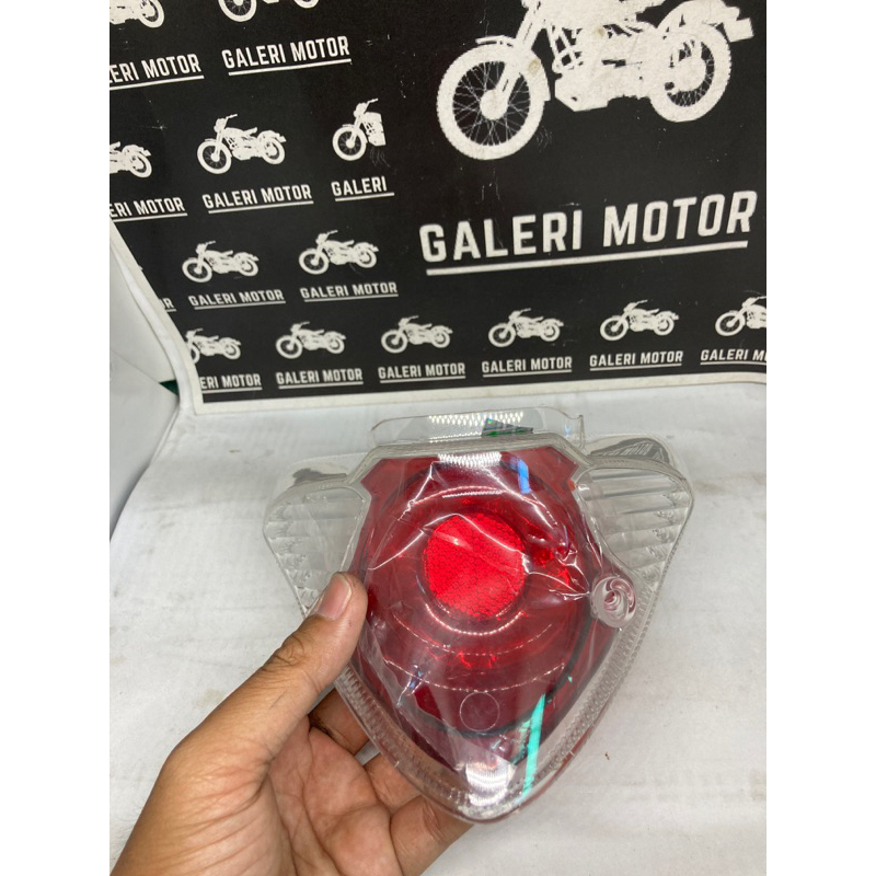 mika stop satria fu 150 besar dan kecil Mika kaca lampu Stop Belakang Satria FU Lama 2005- 2013 Baro