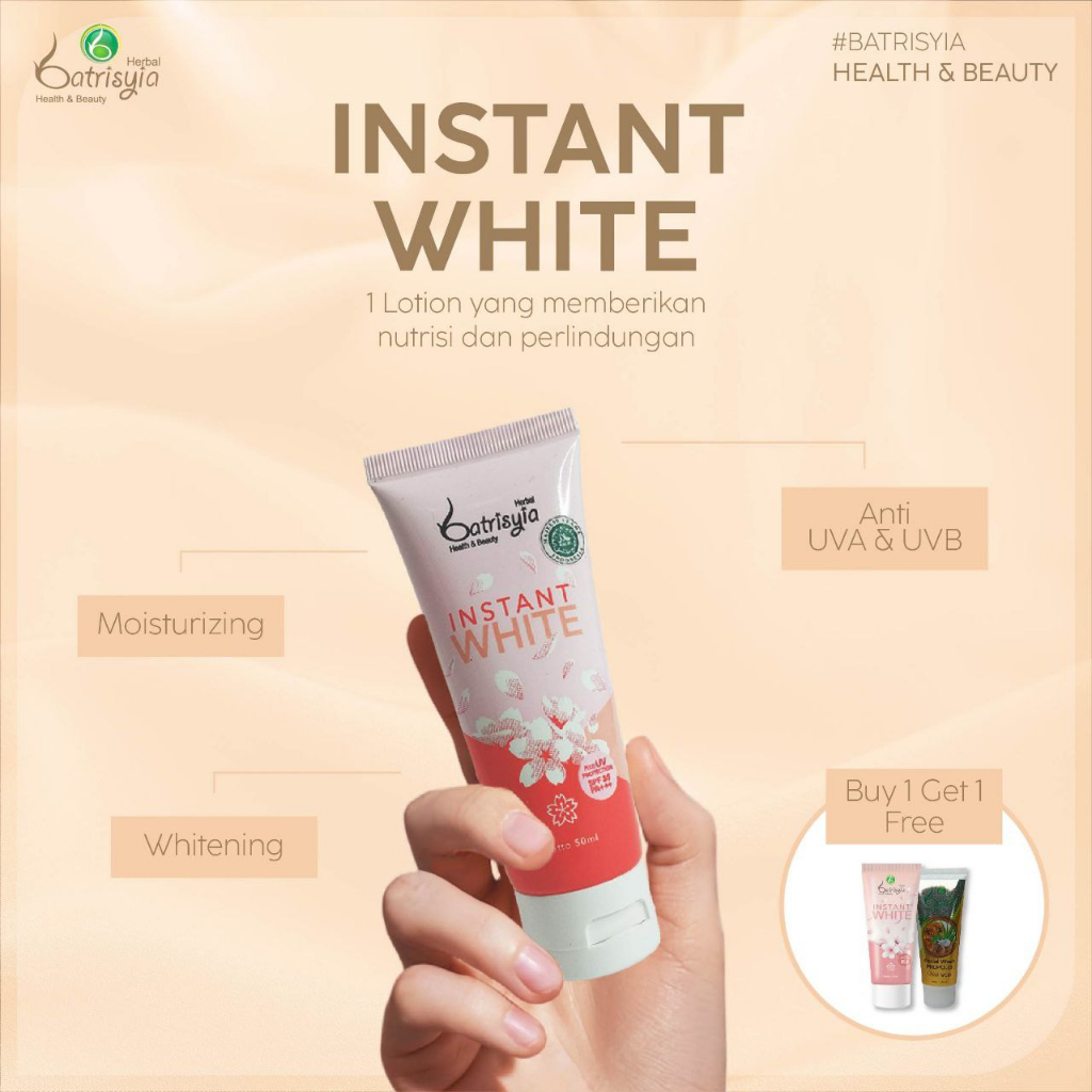 Batrisyia Instant White plus UV Protection SPF 35+++