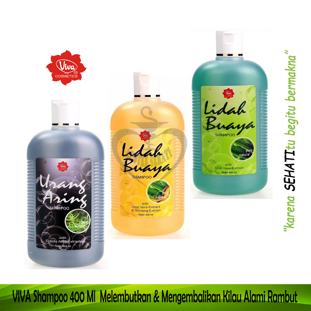 Viva Shampoo Hair Care Rambut Berminyak Ketombe Rontok