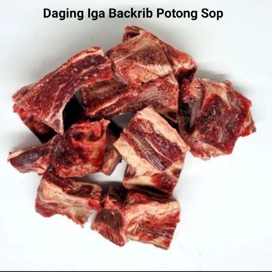 

Daging Iga Backrib Potong Sop 1 kg