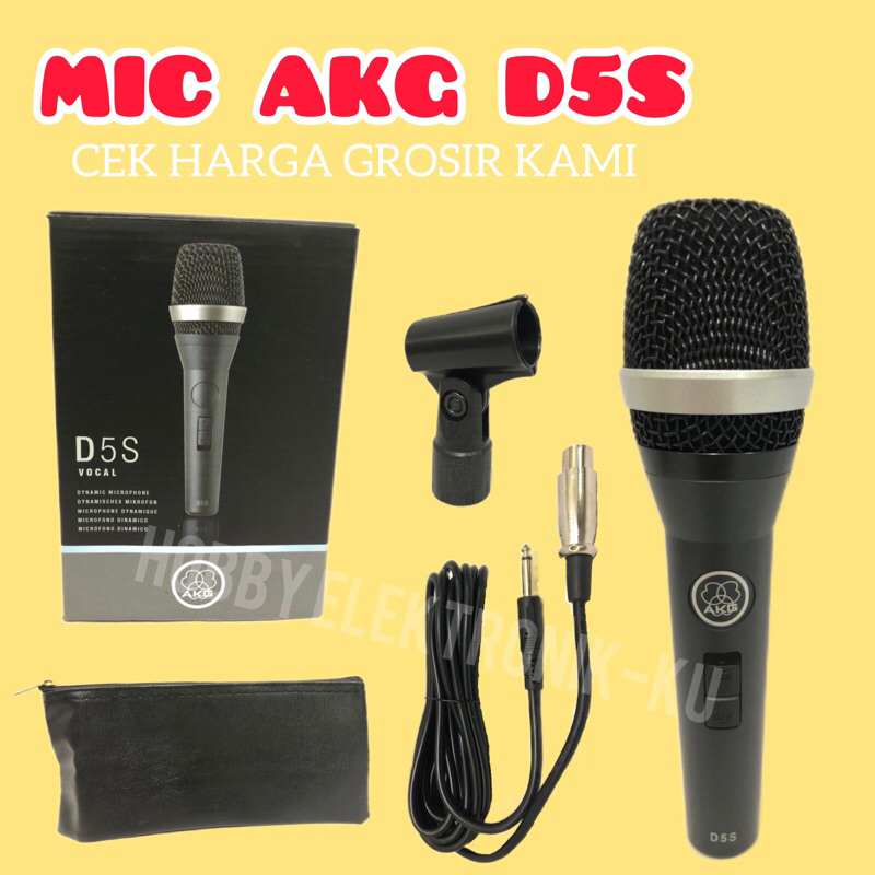 MICROPHONE VOCAL AKG D5S PROFESIONAL