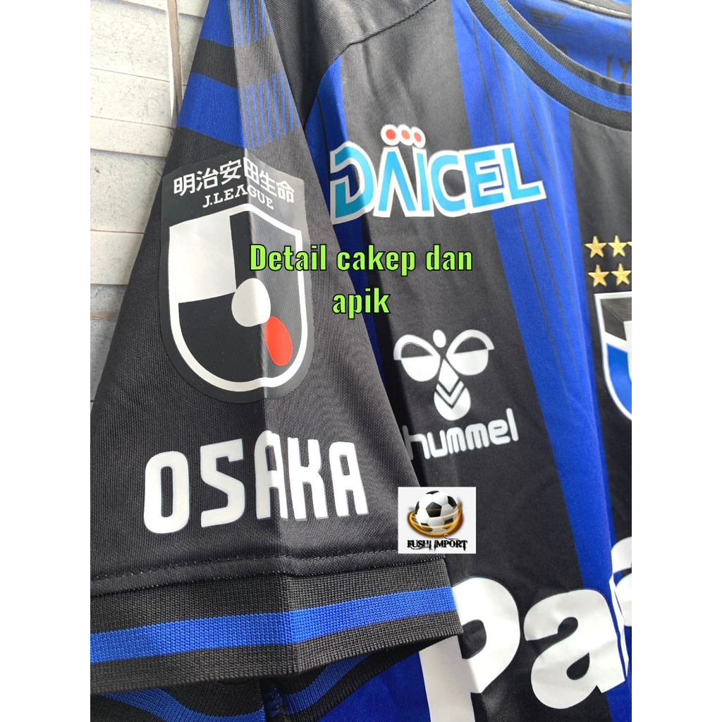 Jersey Baju Bola Gamba Osaka Home 2023 2024 Grade Ori