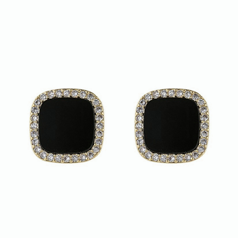 AZ266 [COD✔] Anting Wanita Dewasa Model Tusuk Motif Permata Anting Wanita Titanium