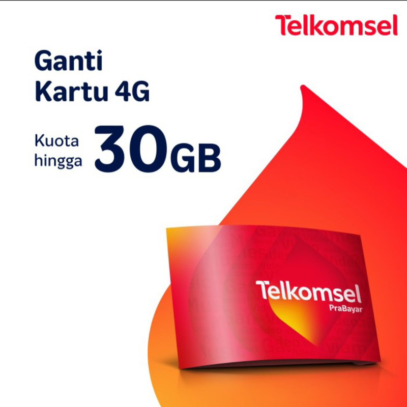kartu perdana telkomsel simpati As loop ota upgrade 3G ke 4G
