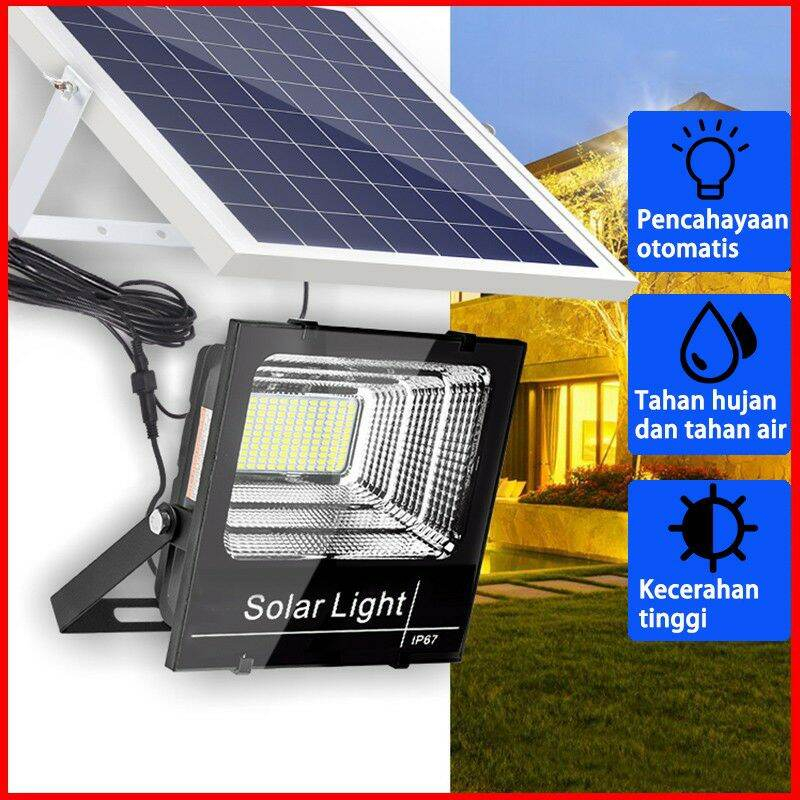 Lampu Tenaga Surya Solar Lamp Waterproof SUNPRO 100 Watt Sunpro Floodlight 100W