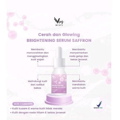 Glowing Serum Saffron Vies