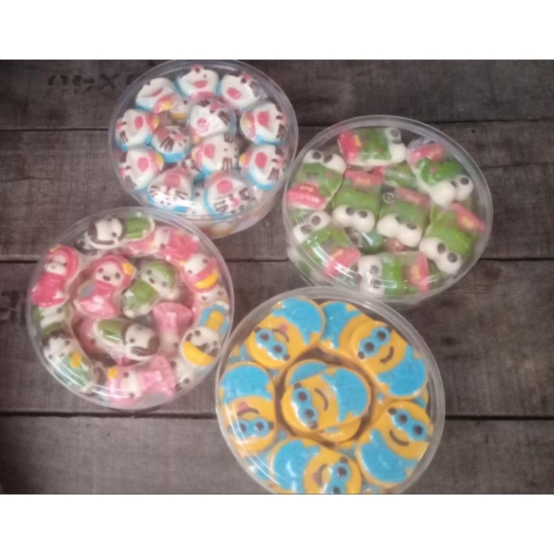 

coklat karakter toples