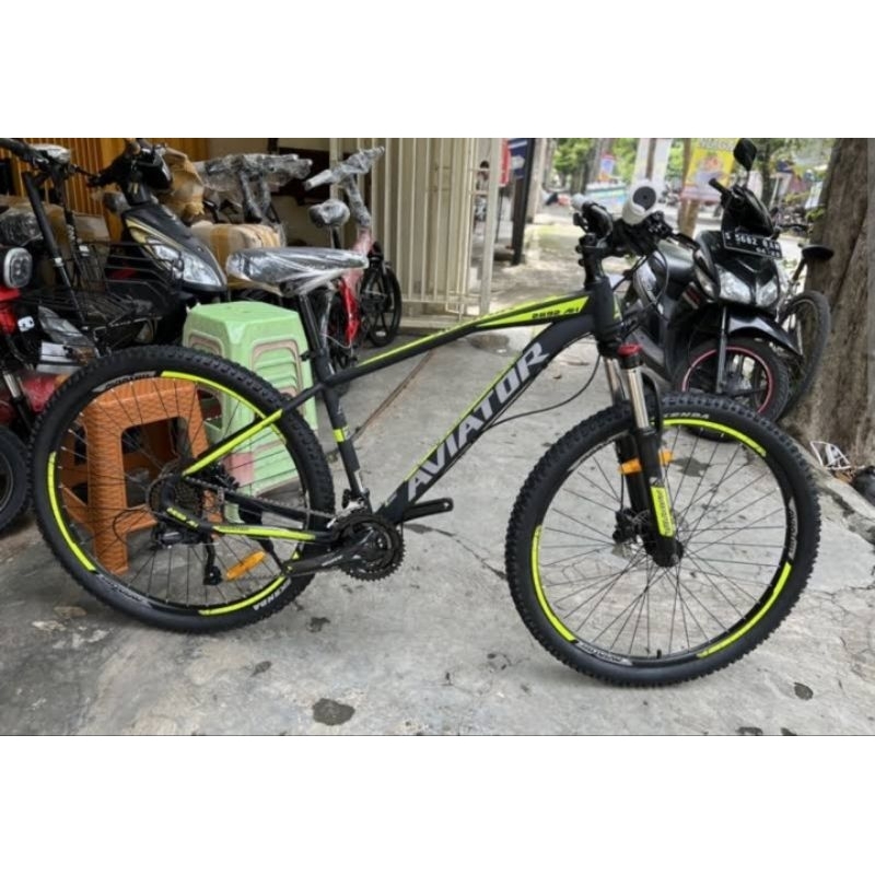 sepeda gunung MTB aviator 2692 AH Hidrolik 9 speed