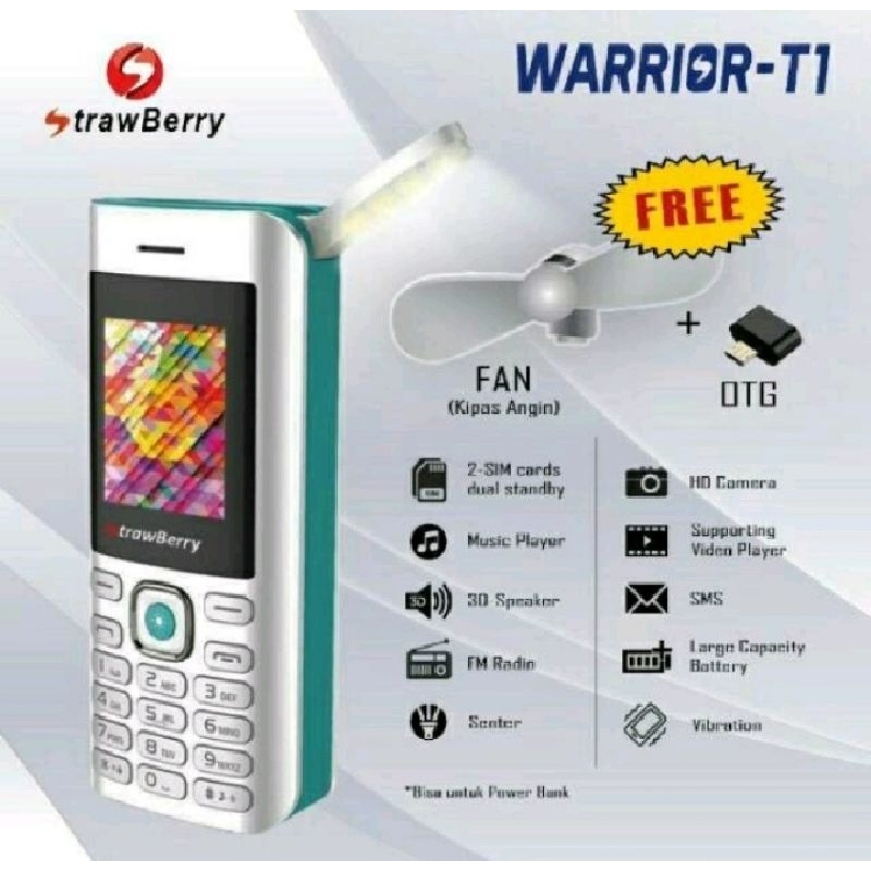 HP Strawberry Warrior T1 (multifungsi)