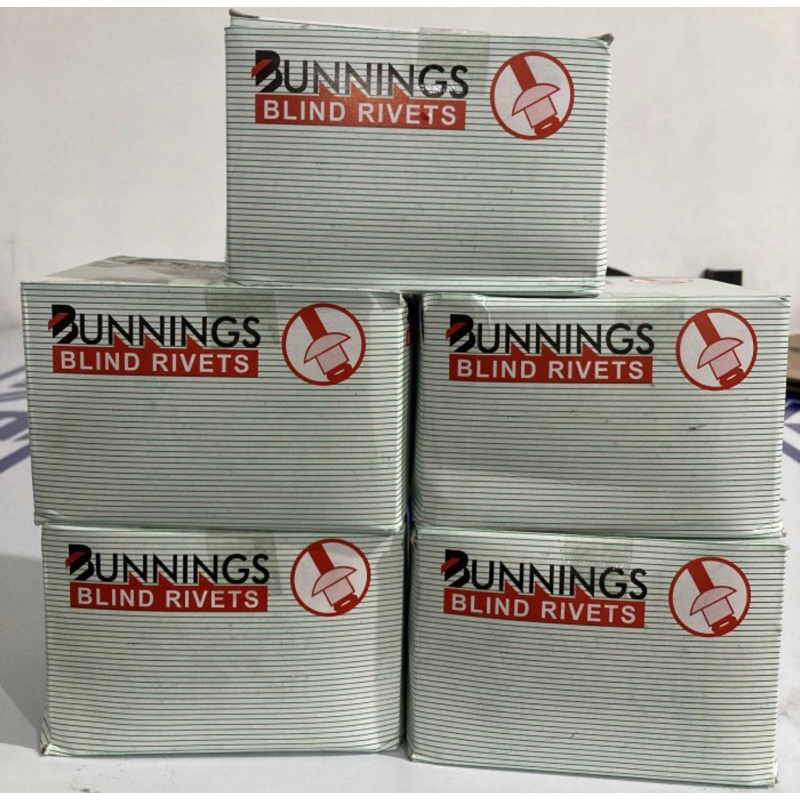 Paku Rivet Bunnings 550 (4mm x 12,7mm) Paku Keling 1000pcs