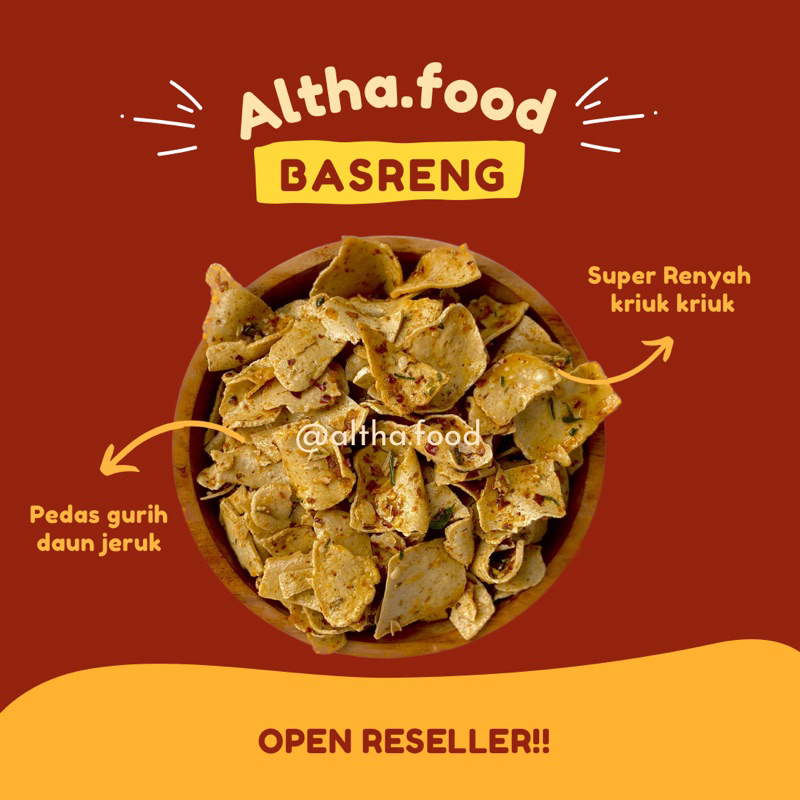 

BASRENG PEDAS DAUN JERUK 250 GRAM (1/4KG)
