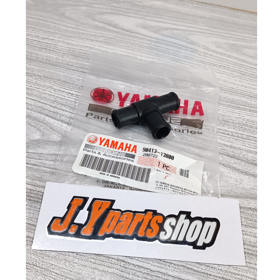 way 3 pipa plastik cabang sambungan selang ais vixion lama old original ygp 90413-13800