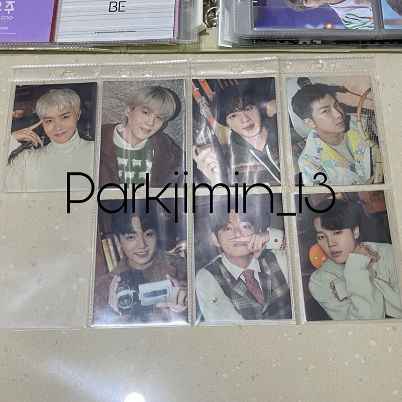 BTS Cardigan Little Wishes Photocard