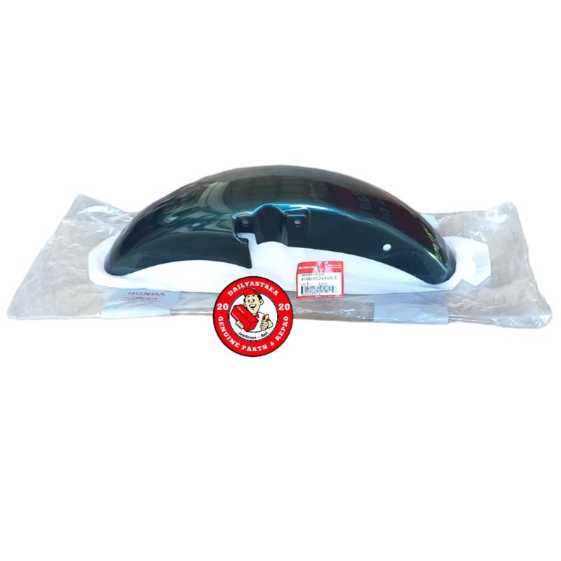 SLEBOR SPAKBOR DEPAN HONDA TIGER 2000 LAWAS LAMA HIJAU TUA LUMUT BOTOL ORIGINAL ORI AHM 61100-KCJ-69