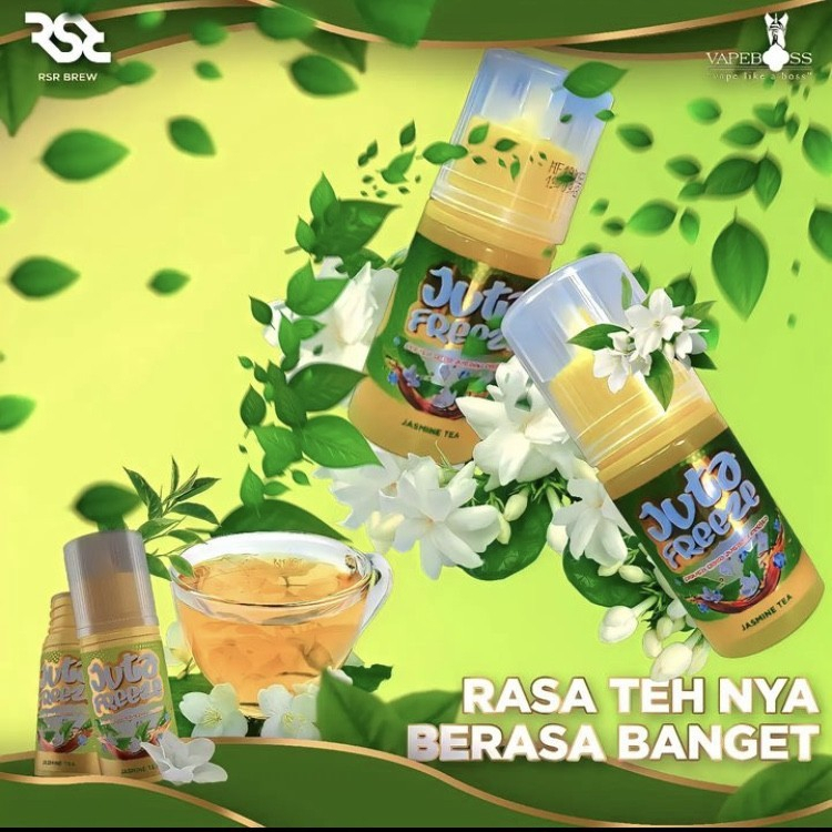 Juta Freeze Jasmine Tea Salt Nic 30ML by RSR Brew x Vape Boss