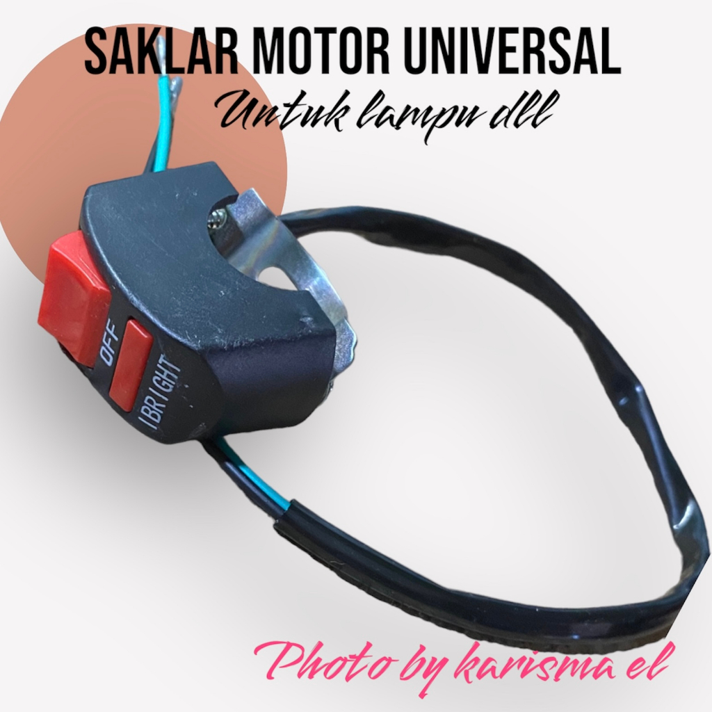 Saklar On Off motor universal